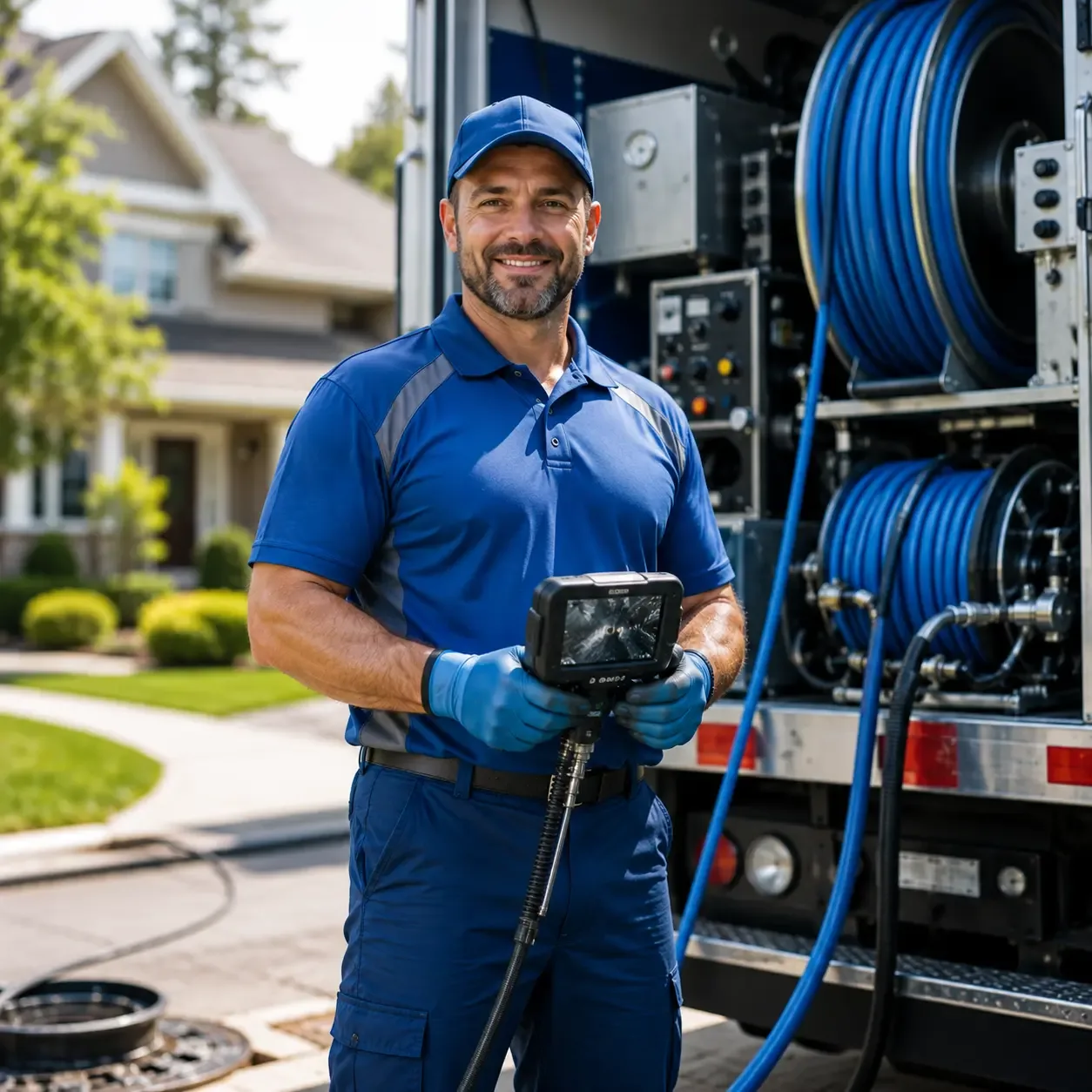Local outdoor drain cleaning specialists in Dow, IL